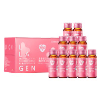 汤臣倍健胶原蛋白肽口服液开瓶即饮便携随行水果味300ml*2盒