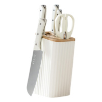 张小泉刀具六件套锋利耐磨可拆洗底座皓月系列D300191