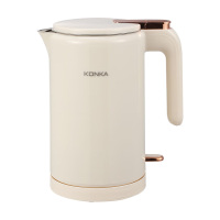 康佳电热水壶1.7L烧水快速防干烧乳白色KDSH-1715-F-Y