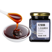 杞里香人参鹿鞭膏300g香醇润滑晶莹透亮材料丰富浓稠绵密018045