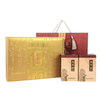 忆江南龙井茶黄绿相间扁平挺直香气浓郁匀整饱满二级礼盒装200g