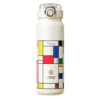 爱仕达保温杯430mL梦的离岸纯钛弹跳RWS43B18Q-W