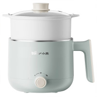 小熊电热火锅1.7L蒸笼1.2L聚能加热速沸快涮DRG-J12C7