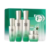 百雀羚肌初赋活致臻套装(精华液版)精华水90ml 焕颜乳90ml菁华霜50g赠品:百雀羚肌初赋活抚纹精华液30ml百雀羚