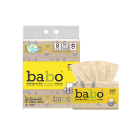 斑布抽纸90抽*8包四层6D压花系列BKTR90E8-T