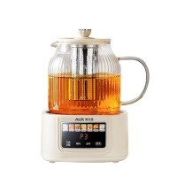 奥克斯养生壶1.2L办公室电水壶保温一体轻音炖煮白色ASH-12AZX-584C带滤网