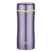 膳魔师(THERMOS)保温杯带茶漏不锈钢户外运动旅行保冷泡茶杯 紫色380ml