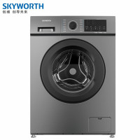创维(Skyworth)10kg变频智能滚筒洗衣机F1034RB钛灰银颜大师全屏触控系列 F1034RB
