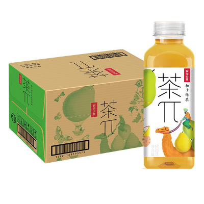 农夫山泉 茶π柚子绿茶500ml*15瓶