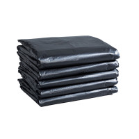 庄太太 大号黑色塑料袋大垃圾袋加厚特大装被子打包垃圾袋 [黑色90*100/50只]