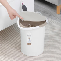 茶花 1521 垃圾桶茶渣桶排水桶茶水桶精巧型 8.8L (随机色)