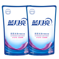 蓝月亮 薰衣草洁净洗衣液1kg*2袋 原液补充装 10001551