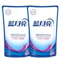 蓝月亮 薰衣草洁净洗衣液1kg*2袋 原液补充装 10001551