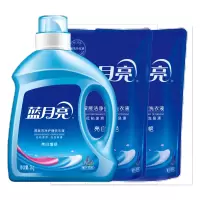 蓝月亮亮白增艳薰衣草香洗衣液套餐2kg/瓶+1kg*2袋