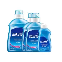 蓝月亮薰衣草亮白洗衣液4瓶(2kg*1瓶+1kg*2瓶+白兰旅行装80g*1瓶)共4.08kg