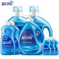 蓝月亮洗衣液8件套(2kg*2瓶+手洗1kg*1瓶+双用型500g*2瓶+白兰旅行装80g*3瓶)共6.24kg
