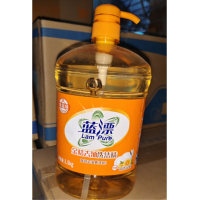 蓝漂金桔去油洗洁精1.5kg圆瓶