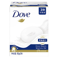 多芬(DOVE) 香皂柔肤乳霜香块 90gx3