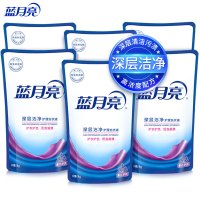 蓝月亮 深层洁净洗衣液 薰衣草香 1kg*6 袋装补充装