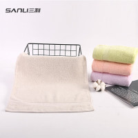 三利丽雅马卡龙素色毛巾SY1004F 3条 颜色随机发货