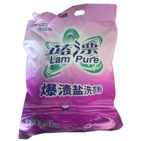蓝漂 爆渍盐洗衣粉4.03kg 国标 去污强
