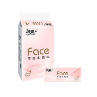 洁柔牌纸面巾(金粉软抽)100抽3层4包装(TR056501A)