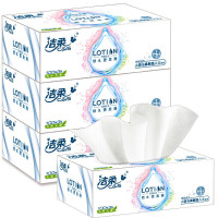 洁柔(C&S)柔润抽纸纸面巾100抽3层3盒装 (LH080-03)