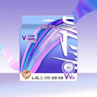 V-GIRL未可V2裤型巾L-XL 2片*2包 /2023