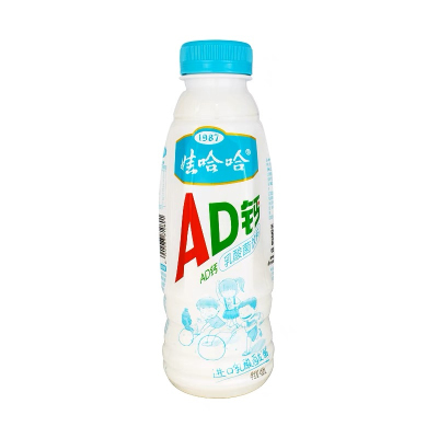 娃哈哈AD钙乳酸菌饮料450ml*15瓶 整箱装