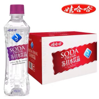 娃哈哈无汽苏打水饮料 350ml*24瓶/箱(甜味)(新老包装随机发货)