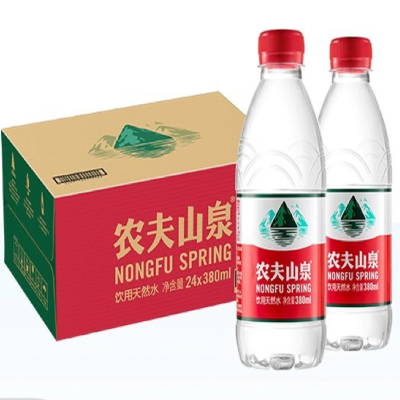 农夫山泉 矿泉水380ml/瓶 24瓶/箱