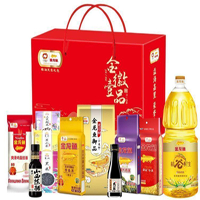 金龙鱼金徽壹品粮油礼盒(3300g+2100ml)