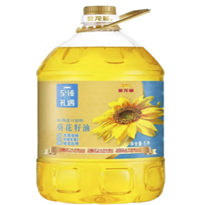 金龙鱼 至臻礼遇葵花籽油葵花仁油 5L/瓶