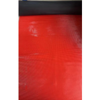PVC防滑垫塑料地毯地垫砖石纹 红色加厚黑底(定制尺寸)