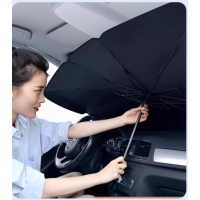 汽车遮阳前挡车窗遮阳帘防晒遮阳罩隔热遮阳伞前挡风玻璃(需备注车型)
