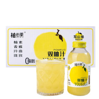 柚谷栗 0脂双柚汁复柚香柚复合果汁饮料310ml*15瓶/箱