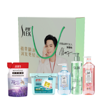 舒蕾洗发水沐浴露洗衣液洗衣凝珠洗手液套装 清凉五件套