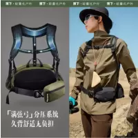 蕉下男女通用双肩包户外徒步包登山包 LC76123 森暮绿