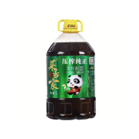 菜当家 新鲜压榨食用油菜籽油5L/桶