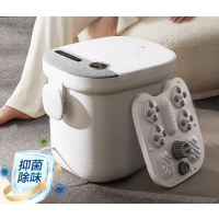 小熊泡脚桶 全自动可拆卸按摩盘恒温加热足浴盆 ZYP-E08L1