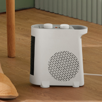 艾美特 家用办公电暖器卧室自然风暖风三挡切换速热电暖器 WT20-X1 白色
