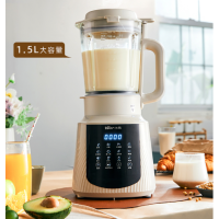 小熊破壁机大容量预约加热豆浆机 1.5L PBJ-C16Q8 白色