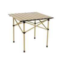 徽羚羊户外便携式折蛋卷桌-方桌 (碳钢桌面)53(长)*51(宽)*50(高)cm