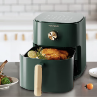 九阳空气炸锅大容量3.5L家用炸薯条机无油煎炸烤架式炸篮空气炸锅KL35-J661