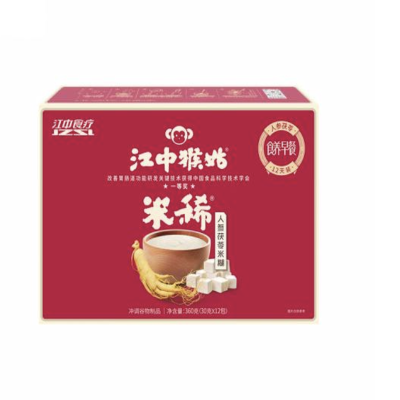 江中猴姑米稀人参茯苓米糊360g(30g_12小包)_盒