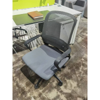 ASA 办公椅电脑转椅多功能调节工学椅 灰色/黑色