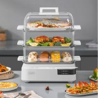 臻米(ZHENMI)蒸炖煮锅外置水箱 三层大容量20L ZMZG-11