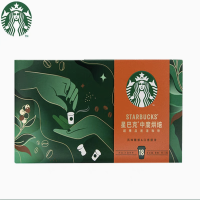 星巴克随星杯超精品速溶黑咖啡粉冷萃冰美式醇苦拿铁迷你杯18杯装中度烘焙