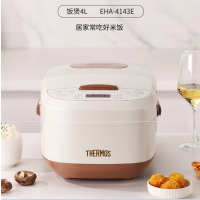 THERMOS膳魔师 EHA-4143E 智能微电脑电饭锅 奶白色860W