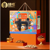 臻味高端坚果礼盒每日坚果炒货干果休闲零食 环球璀璨1.24kg